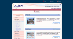 Desktop Screenshot of alientourism.com